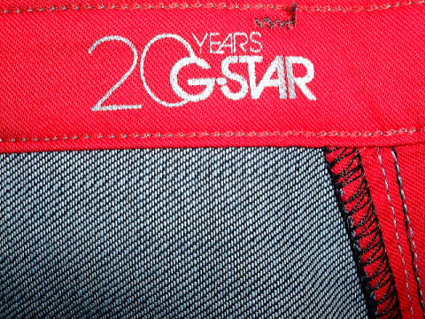 G-STARジーンズ　20周年デニム